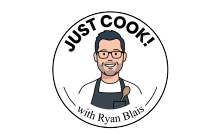 Just Cook with Ryan Blais Logo