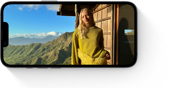 iPhone dix-sept-e, face avant, écran Super Retina XDR